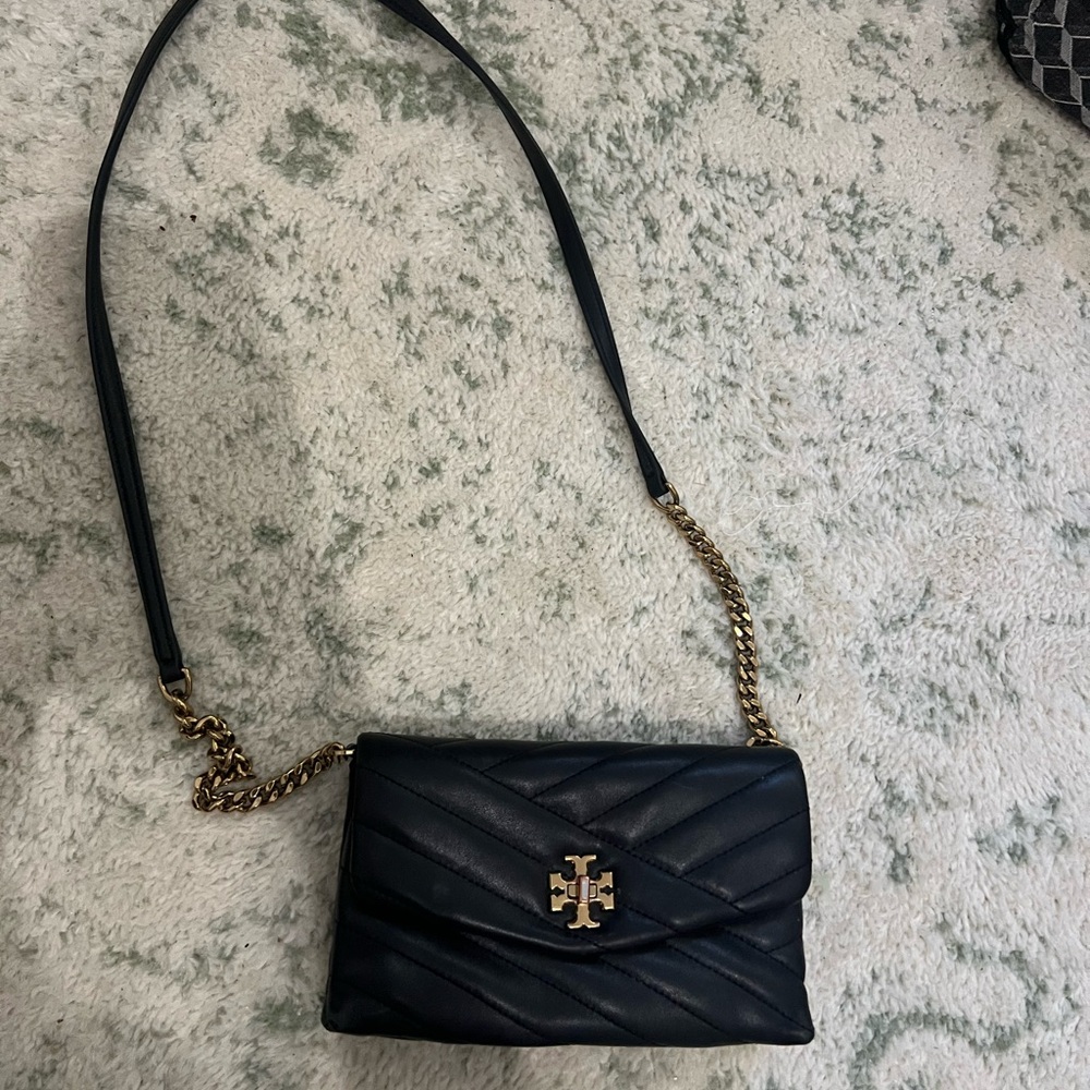 COPY - Tory Burch Black Quilted Crossbody Bag